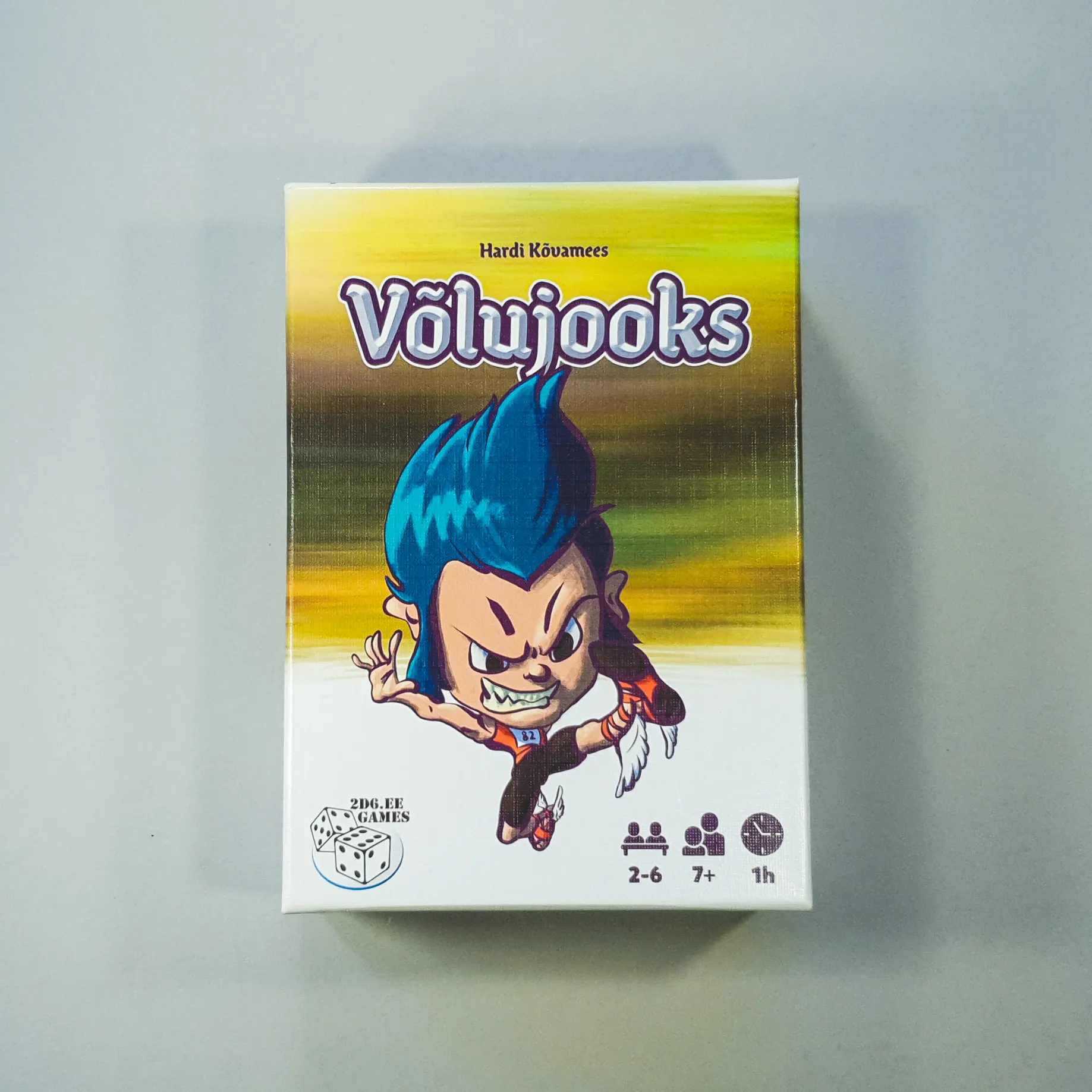 Top cover of the game box