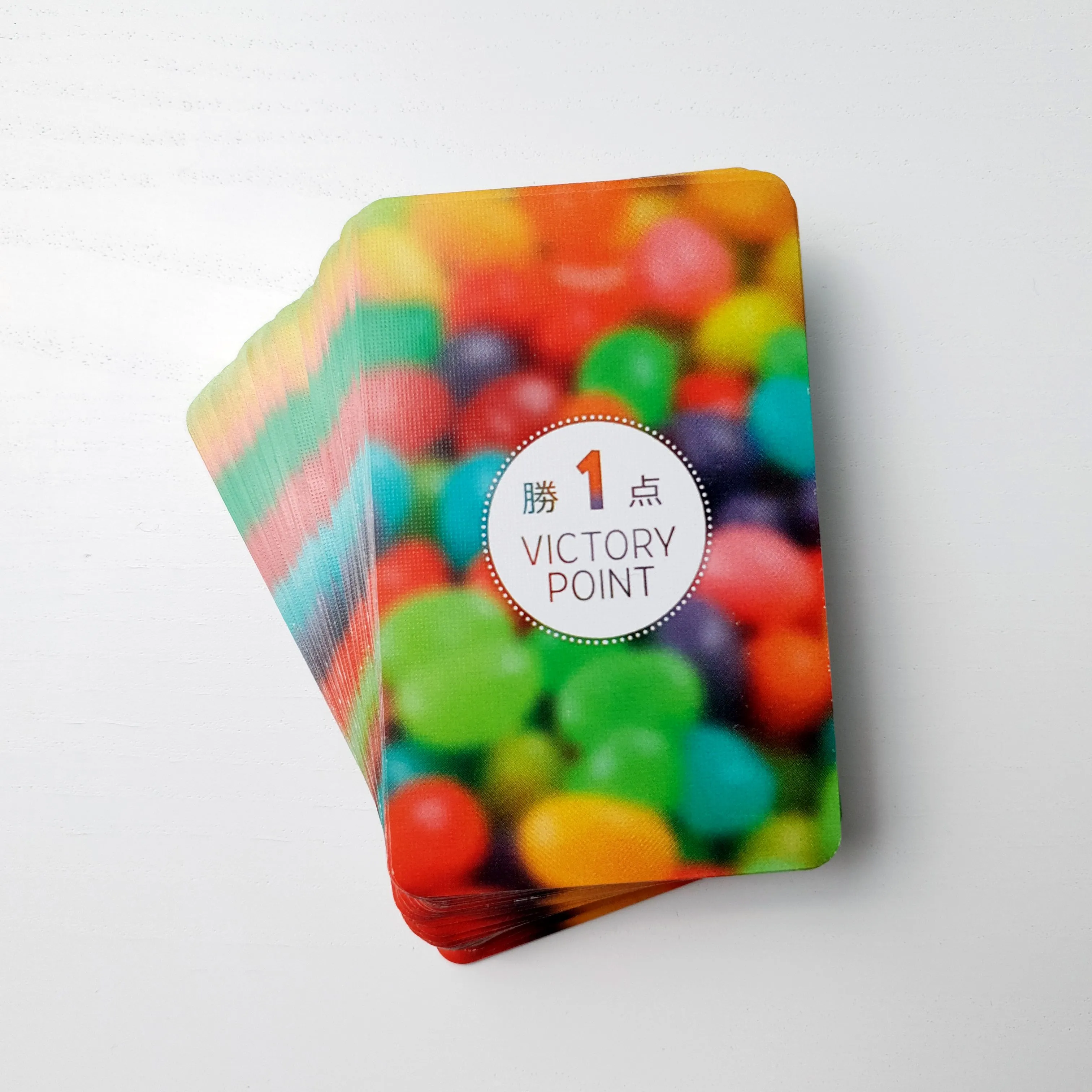 Showing the draw deck and the card back