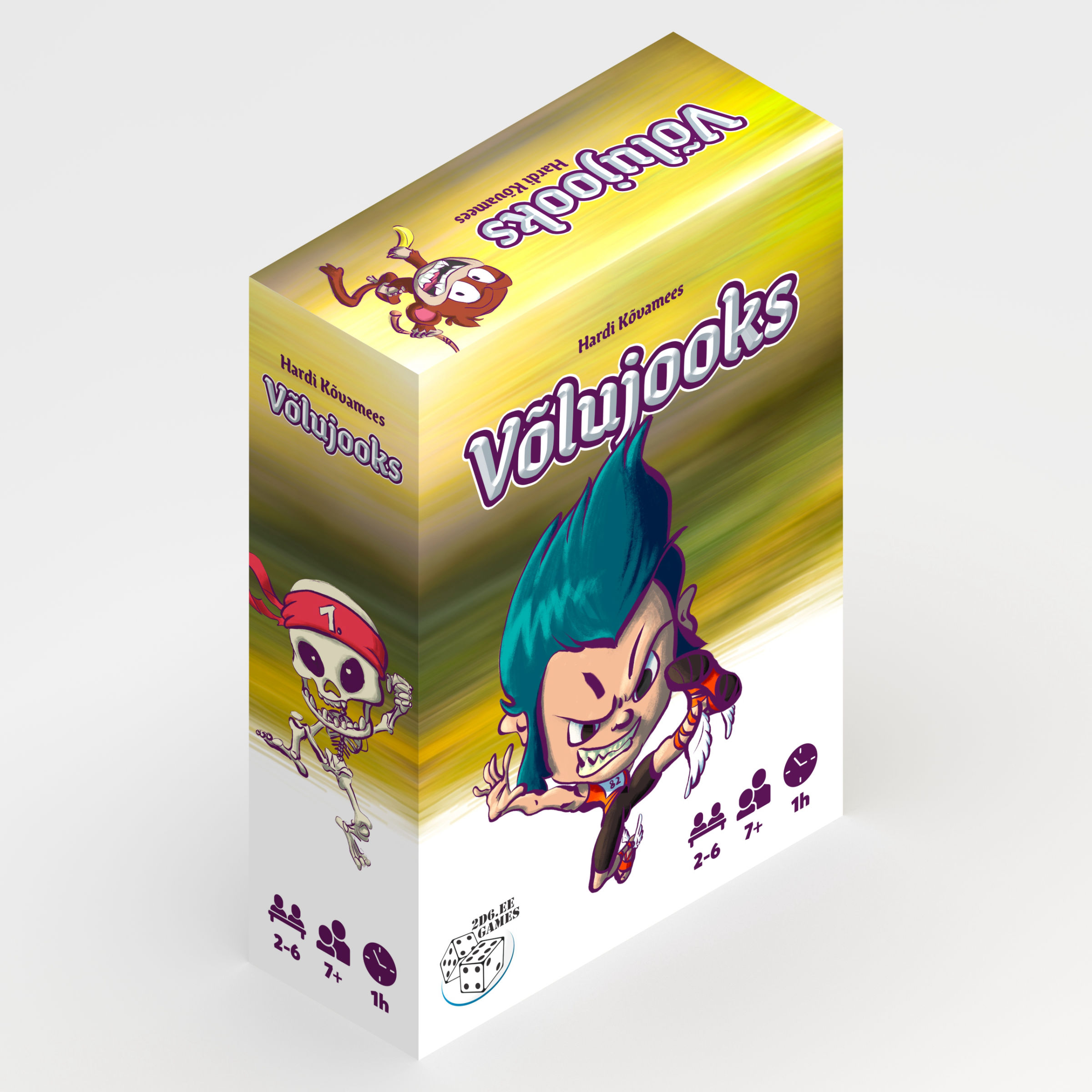 3D mockup of the game box
